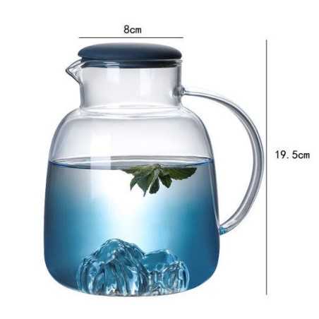 Set Teapot - BLUE ICE