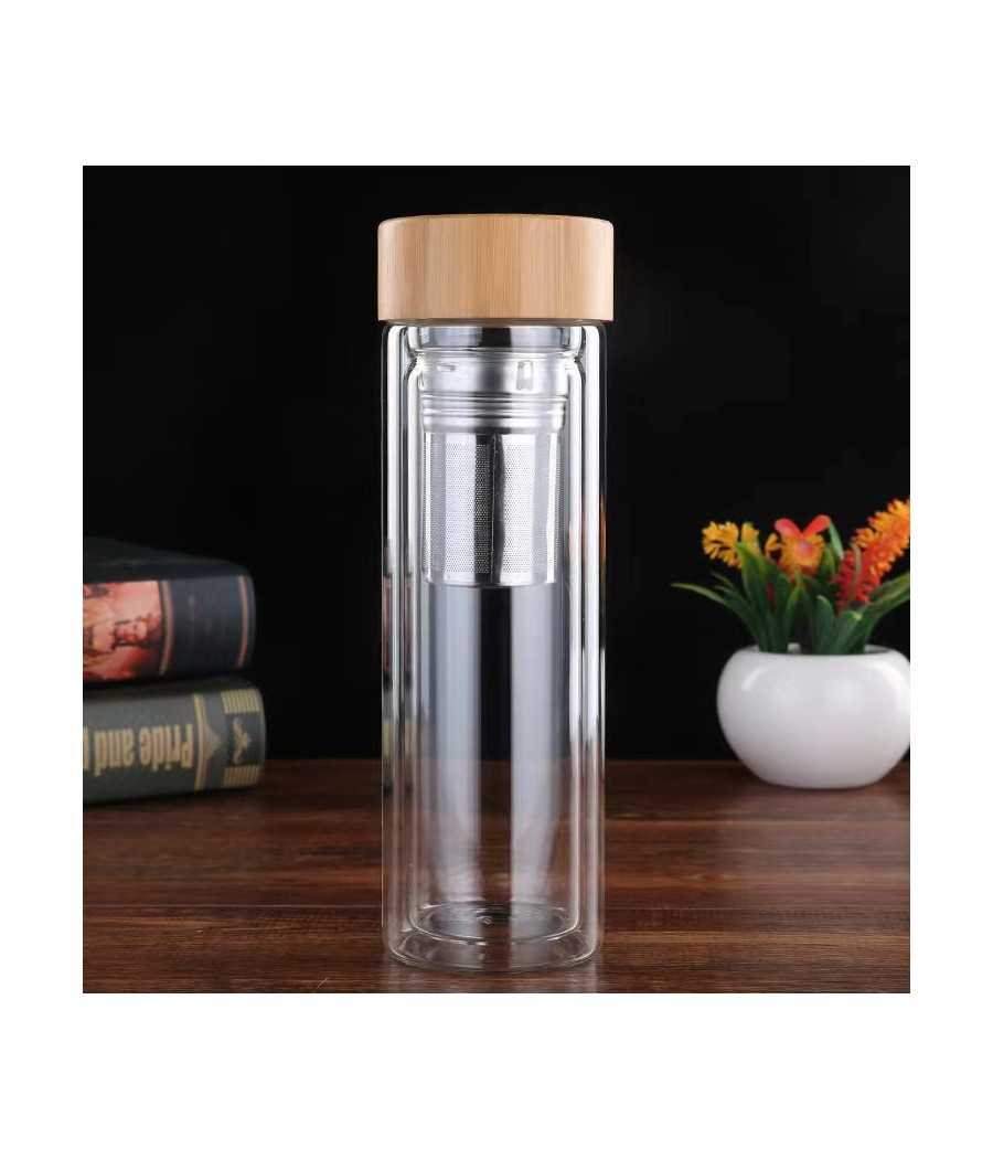 Bottiglia per infusore per tè da 480 ml