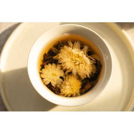 Black Chrysanthemum Black Tea Balls
