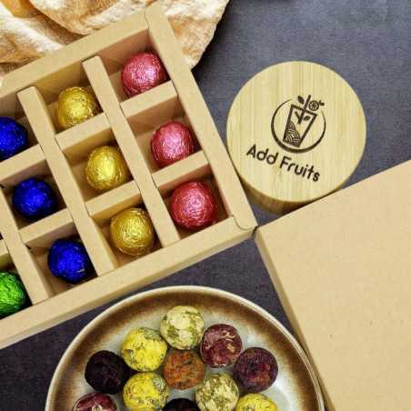 Box 18 Balls of Flowers om te infuseren