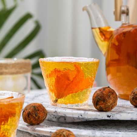 Mini flower balls to infuse