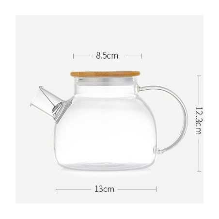 Pack flowers to infuse and teapot