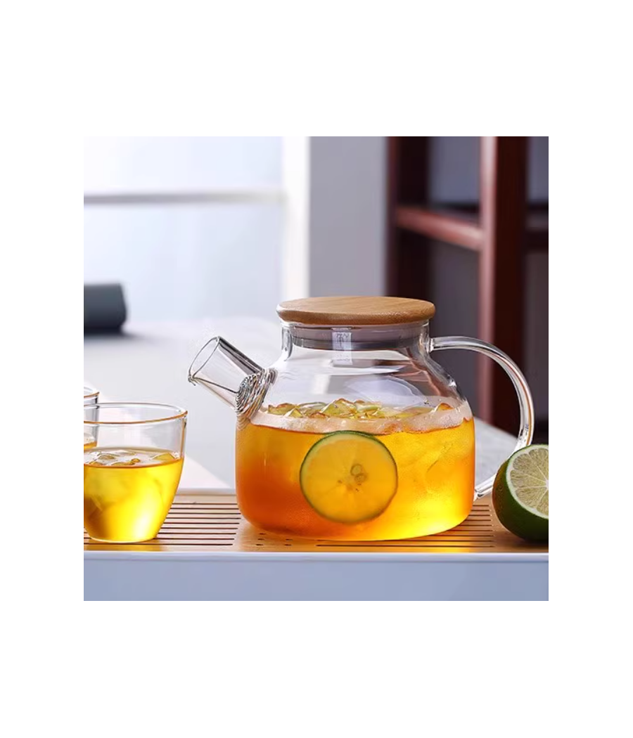 Pack flowers to infuse and teapot