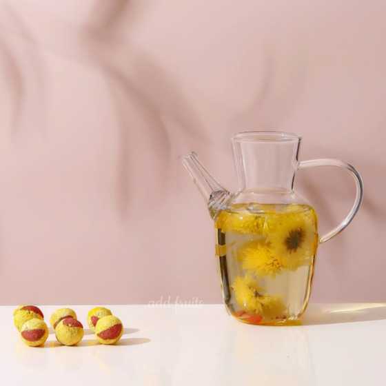 Yellow chrysanthemum balls...