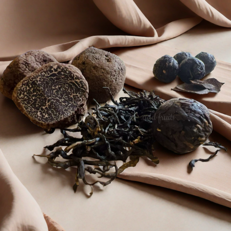 Boules De Thé Noir à la Truffe Noire