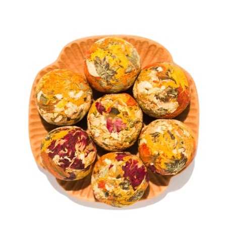 Ballen van 4 bloemen