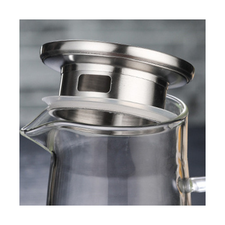 Carafe Glass Infuser 1.5L for teas, fruits or herbal teas