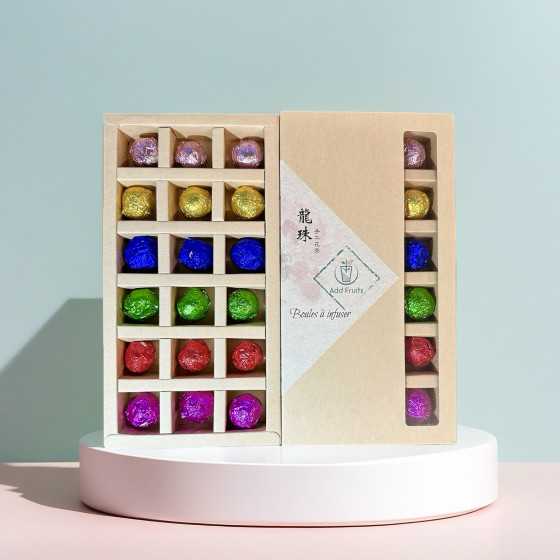 Coffret 18 boules de Fleurs...