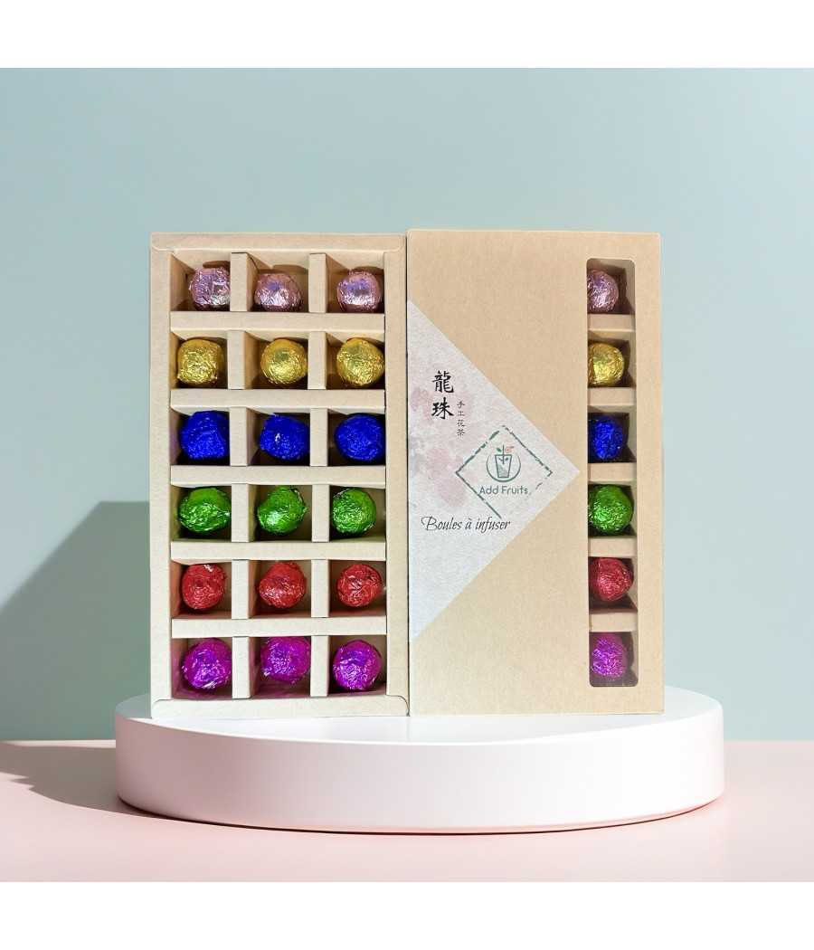 Box 18 Balls of Flowers om te infuseren