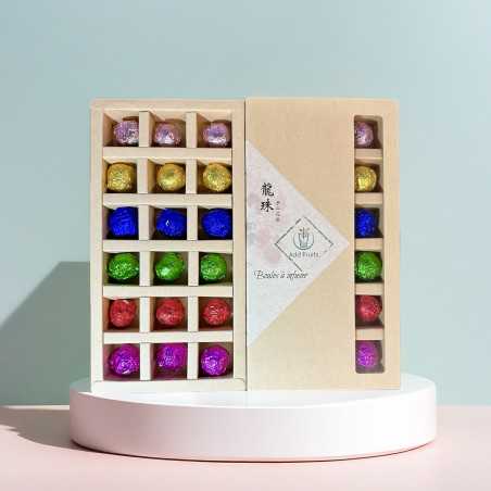 Box 18 flower balls to infuser