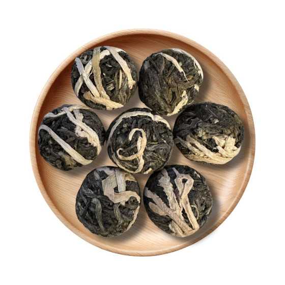 Bolas de té verde con jengibre