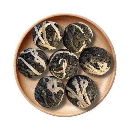 Bolas de té verde con jengibre