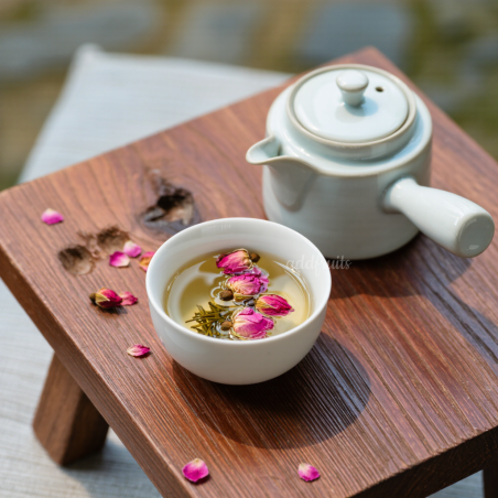 Boules de Thé Vert à la Rose