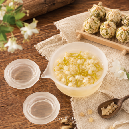 Boules de Jasmin à la pèche