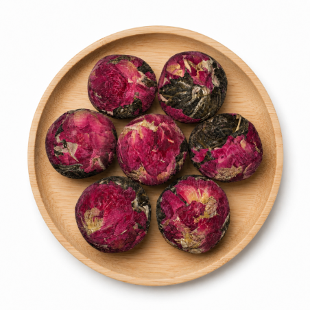 Boules de Thé Vert à la Rose